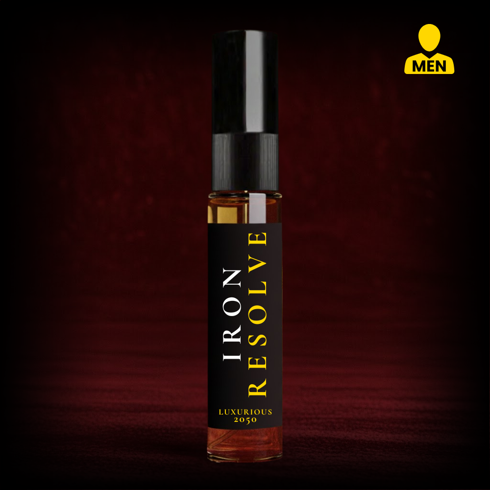 IRON RESOLVE – Steel-Tone Oud for High-Authority Men